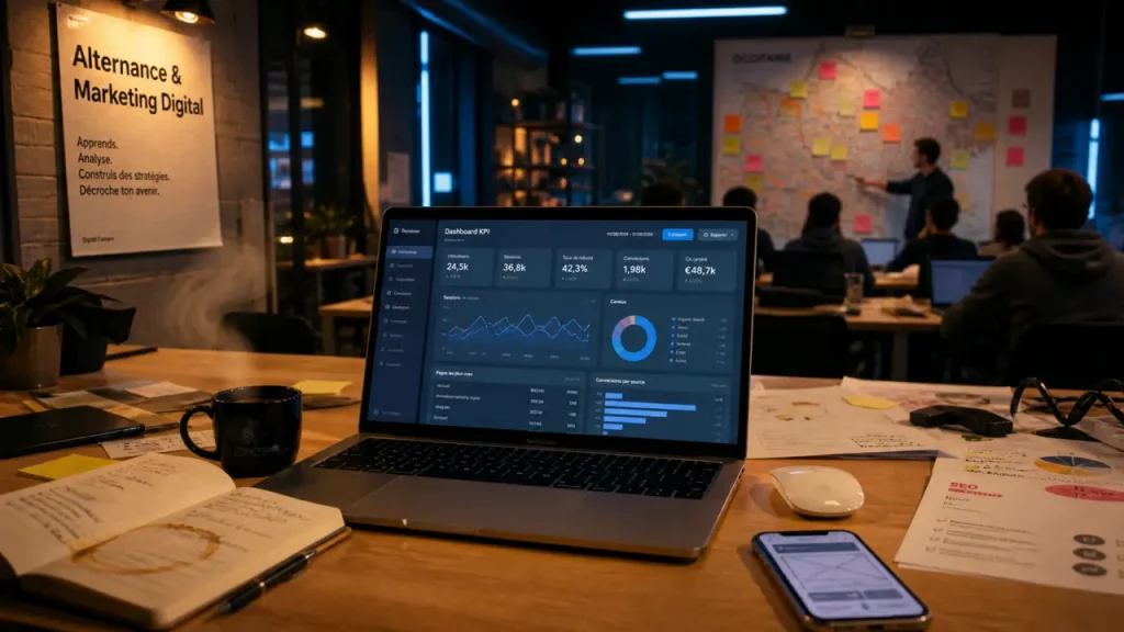 Alternance, bootcamp et réseau local : ce que Rocket School Toulouse propose en commerce et marketing digital