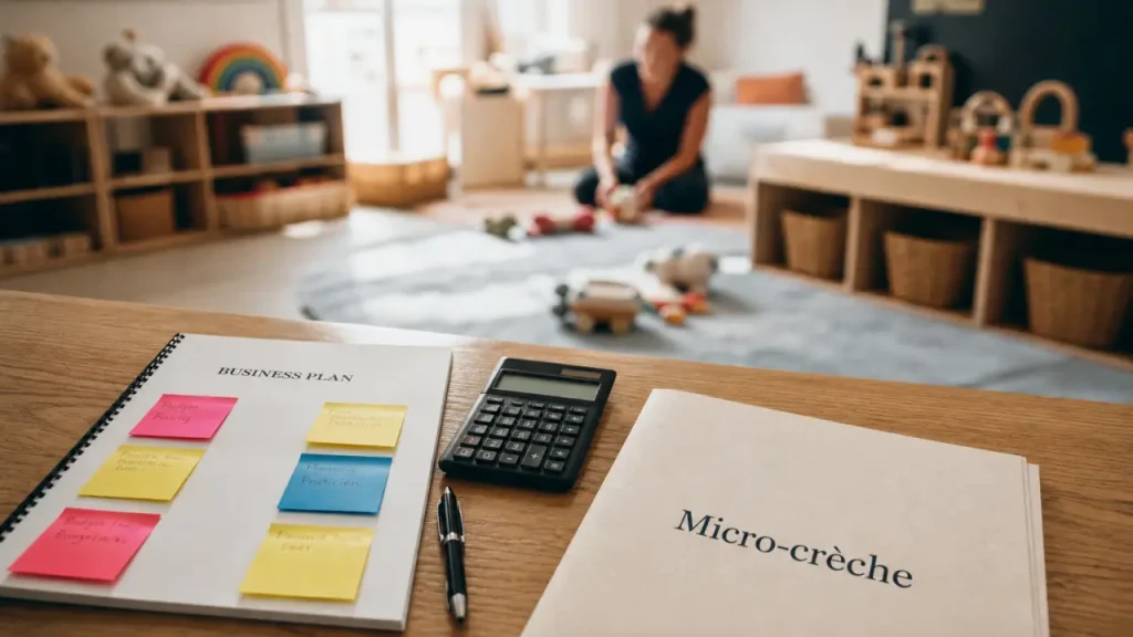 Business plan micro-crèche : 12 places, 3 ans de prévisionnel et dossier bancaire solide
