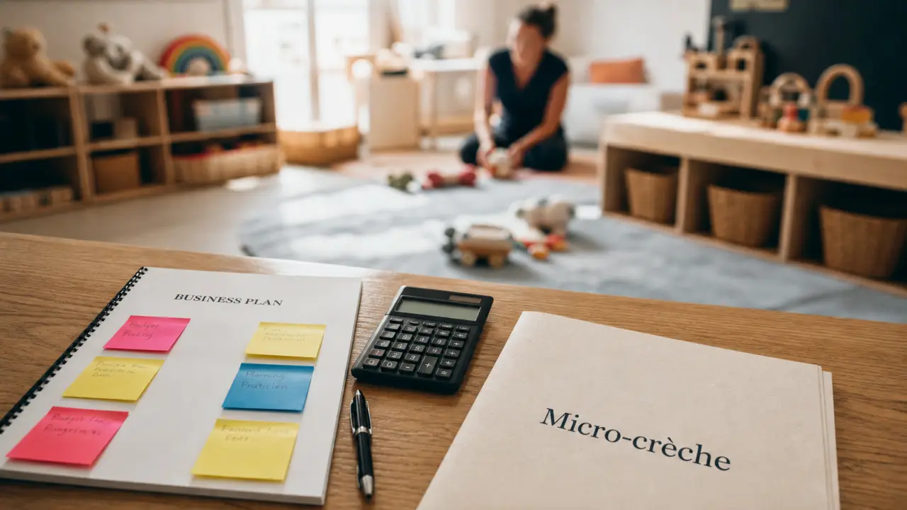 Business plan micro creche 12 places : dossier bancaire
