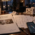Investissement immobilier clé en main : dossier travaux bureau