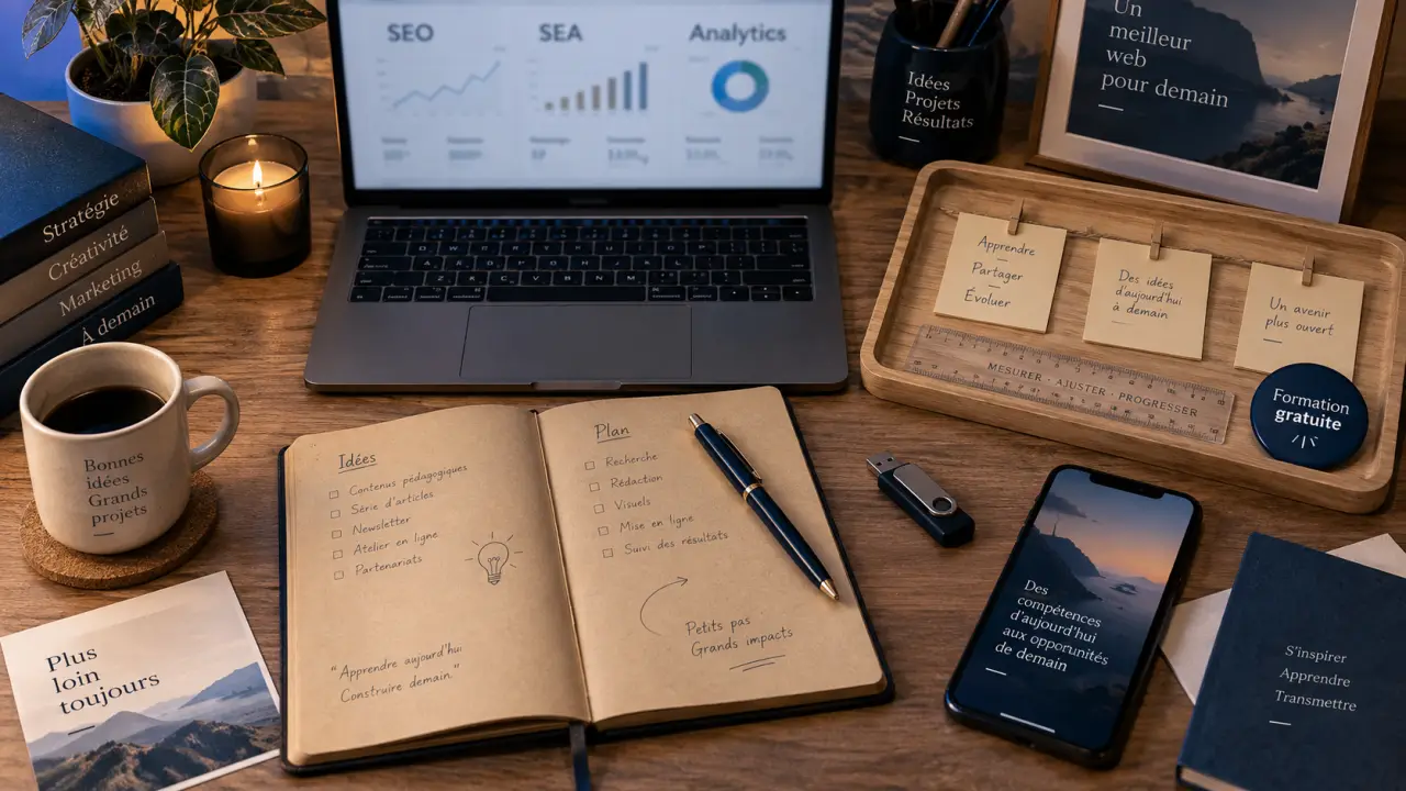 Marketing digital formation gratuite : 4 plateformes selon votre objectif