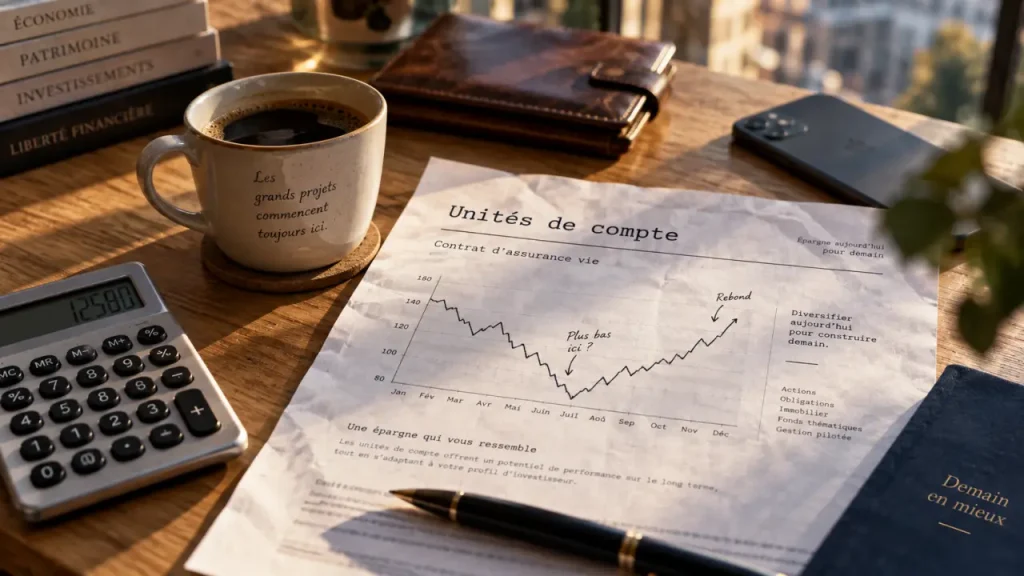 Unité de compte en assurance vie : un capital exposé aux marchés