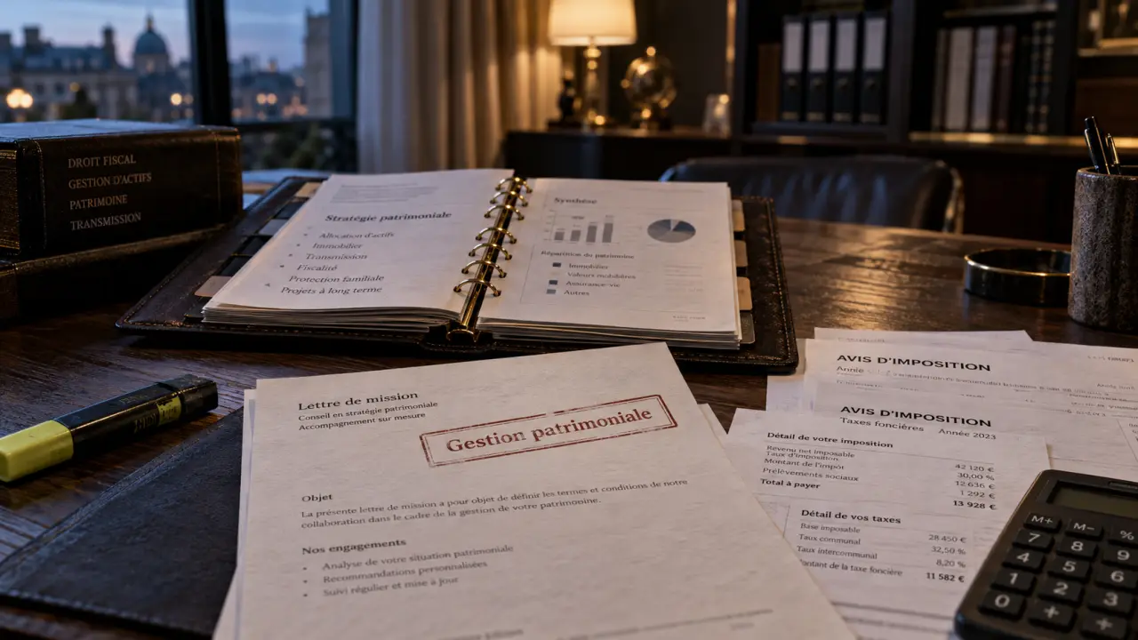 Accompagnement gestion patrimoine : honoraires, indépendance et suivi