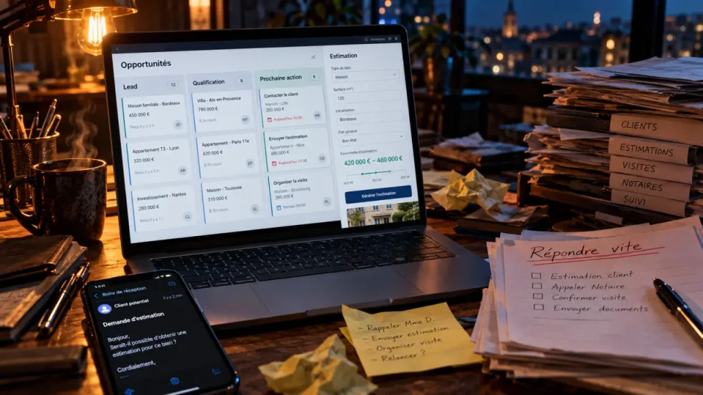Agence immobilière : une gestion des leads automatisée sans relances à l’aveugle