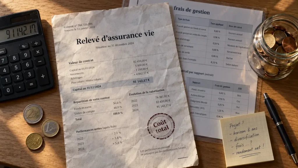 Les frais de gestion réduisent votre capital, voici leur véritable impact en assurance vie