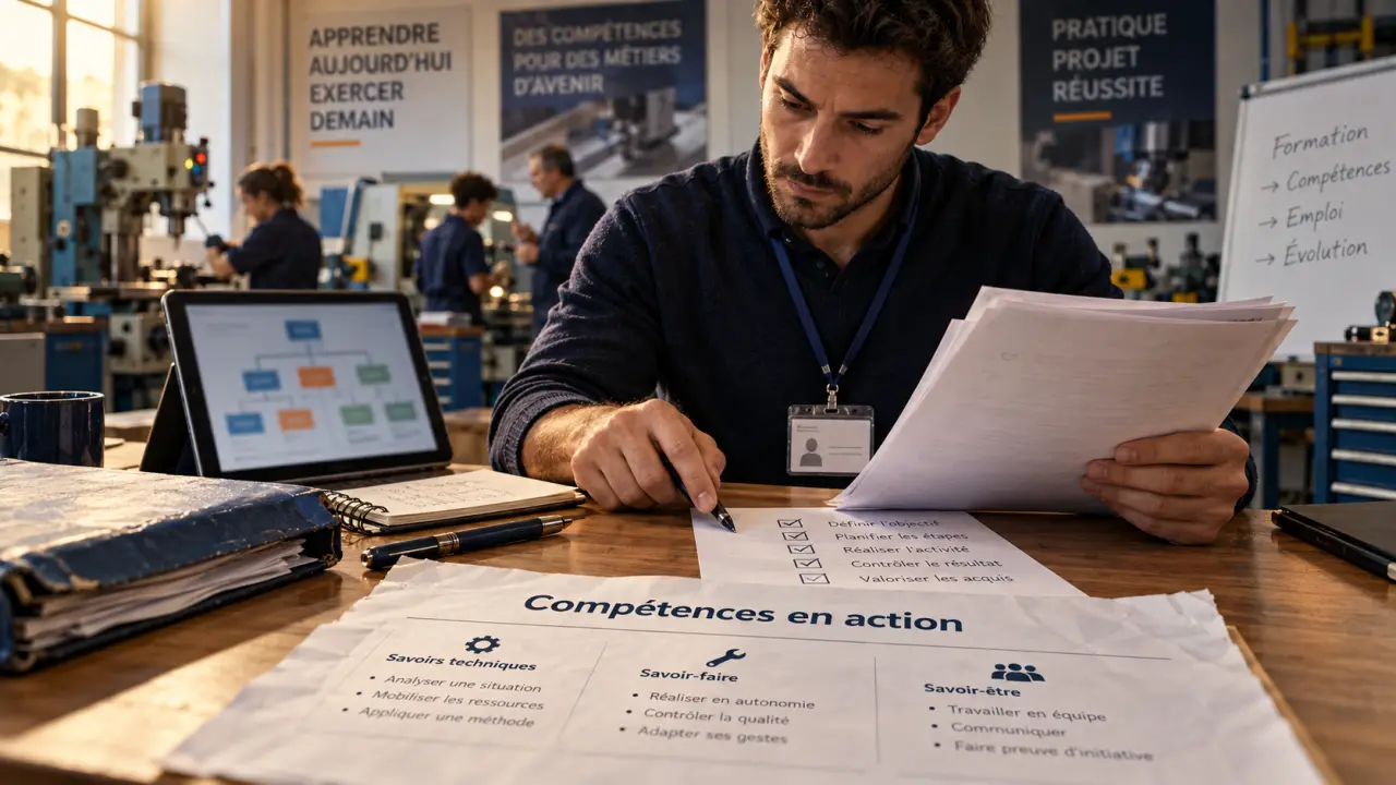 Formation professionnalisante : compétences en action en salle de formation